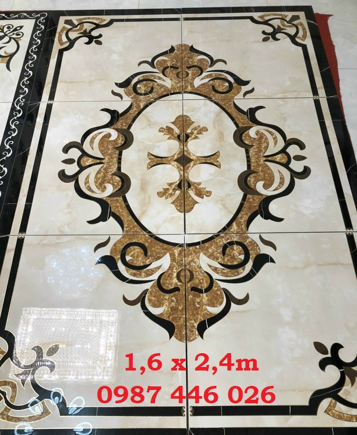 Gạch thảm lát sảnh 2,4x1,6m